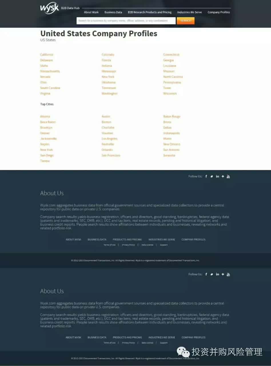 世界主要国家和地区注册信息查询网站大全（律师、公司必备）